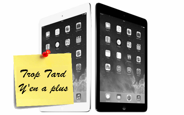 iPad AIR wifi Argent et gris sidéral à 299€ livré