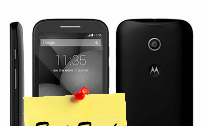 Smartphone Motorola Moto E 4G Lollipop à 86€90 noir ou (...)